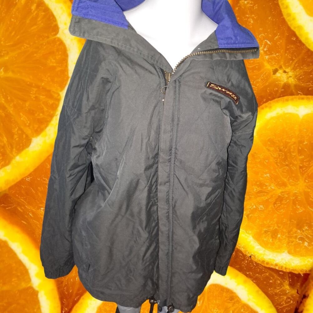Vintage Swag Caltech Jacket with Drawstring Bottom Size Medium‎